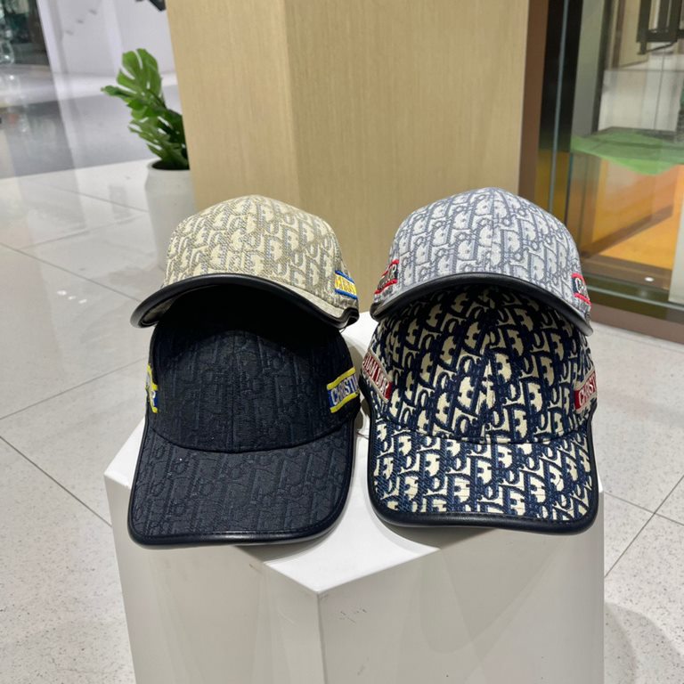 Dior Dior baseball cap   beautiful   simple atmosphere  fashionable and generous   low-key luxury   sunscreen, fashionable both, versatile models     pro, hurry up to get it   you deserve it! Adjustable size!