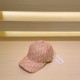 Dior Dior   new leather wrapped design old flower letters logo baseball cap, quality is awesome, deepen the cap more temperament, this season's explosive models!