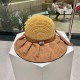 DIOR Dior vinyl sun hat women's UV shielding face show face small large brim beach fisherman hat foldable sun hat