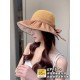 DIOR Dior vinyl sun hat women's UV shielding face show face small large brim beach fisherman hat foldable sun hat