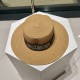 Dior Dior new straw hat, sun hat, flat cap, head circumference 57cm