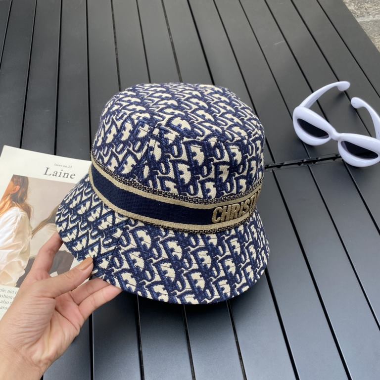 Dior (Dior) new original single fisherman's hat, exquisite pure also style very feeling, very cool and very stylish, counter out of stock popular, the quality is super!