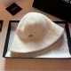 T￥Dior Dior Mink Fisherman's Hat, Cold Hat, Black and White