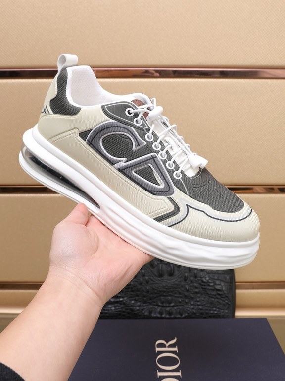 Factory    [Dior Dior] new models carefully crafted to detonate the whole scene! Innovative international brand This men's trendy men's sports casual shoes, the upper use of brand-specific fabrics, leather cushioning, ru