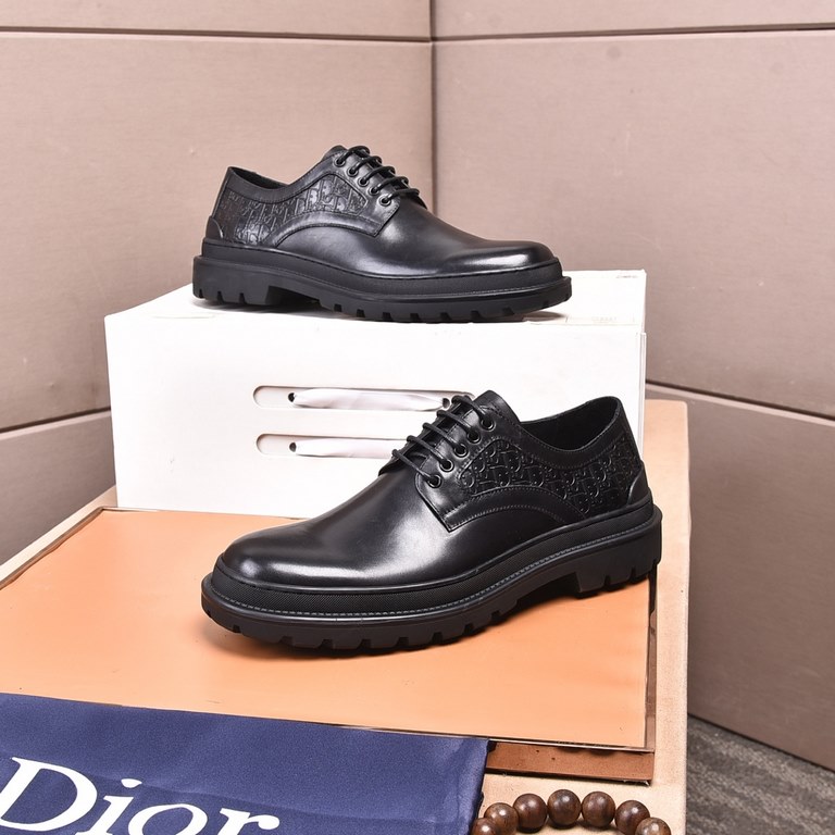 Water-dyed cowhide lining Original quality Dior - . Dior original single purchase, high-end shoes, fabric imported Italian cowhide  water-dyed cowhide  cowhide  special original outsole, fine workmanship, in-kind shootin