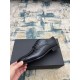 Dior ~ Size38-45D's new men's high-end men's business shoes, made of imported calfskin leather, hand-rubbed color change process, with cowhide liningpadded feet, imported Italian leather outsole, showing luxury!