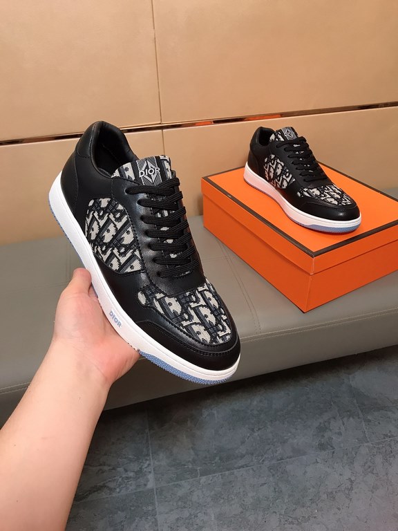 Factory price     [Dior Dior] new casual shoes, must explode models , using the trend of fashion shoes   the latest - explosive models   upper using imported cowhide leather   special printing fabric stitching design , s