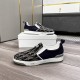 Factory   Dior new casual sneakers     Casual fashion explosion,   version of the simple atmosphere,   The fabric is made of imported cowhide leather with cloth,   sheepskin lining, the original wear-resistant rubber out