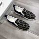 Factory   Dior new casual sneakers     Casual fashion explosion,   version of the simple atmosphere,   The fabric is made of imported cowhide leather with cloth,   sheepskin lining, the original wear-resistant rubber out