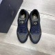 Factory   Dior's latest models of casual sneakers     Casual fashion explosion,   version of the simple atmosphere,   fabric using imported cowhide leather with the original fabric,   breathable mesh lining, the original