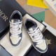 Top version low topDior Dior B57 Collection Couple's Casual Sneakers CD Skateboarding ShoesOriginal Purchase Developed Made This B57 mid-top sneaker is new to the Spring 2014 menswear collection, reinterpreting the baske