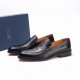 Dior Derby Shoes｜Leather soled formal shoes｜Meticulously crafted in open-edge beaded cowhide｜Water dyed cowhide lining｜With classic lace-up closure｜Side embossed logo｜Sheeny stacked heel for a touch of style｜Can be worn 