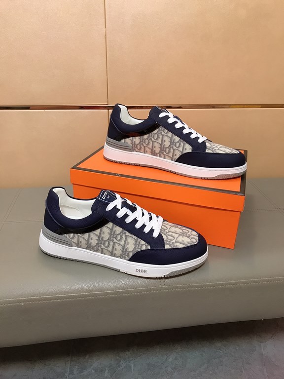 Factory price     [Dior Dior] new casual shoes, must explode models , using the trend of fashion shoes   the latest - explosive models   upper using imported cowhide leather   special printing fabric stitching design , s