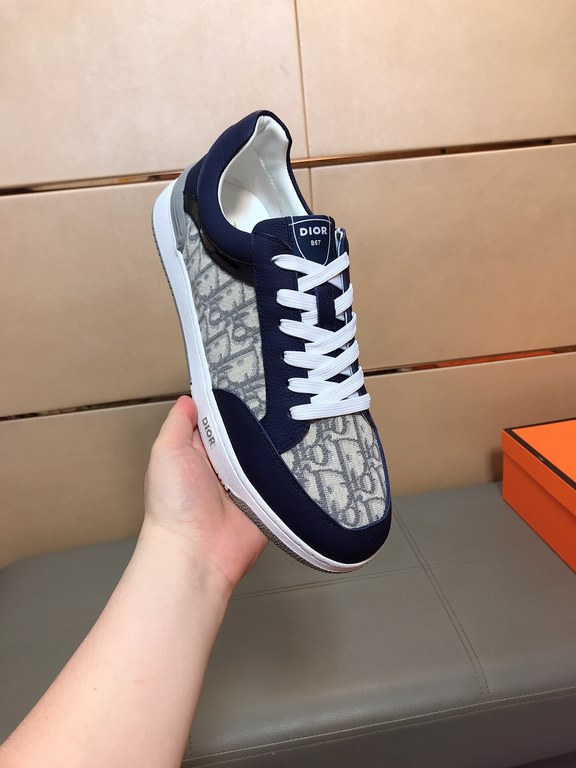 Factory price     [Dior Dior] new casual shoes, must explode models , using the trend of fashion shoes   the latest - explosive models   upper using imported cowhide leather   special printing fabric stitching design , s