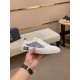 Factory price [Dior] new casual sports style men's shoes, new spring and summer models design, perfect workmanship, lace-up lazy models to create the quality of the suitcase, Upper imported first layer cowhide, senior sh