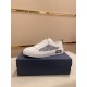 Factory price [Dior] new casual sports style men's shoes, new spring and summer models design, perfect workmanship, lace-up lazy models to create the quality of the suitcase, Upper imported first layer cowhide, senior sh