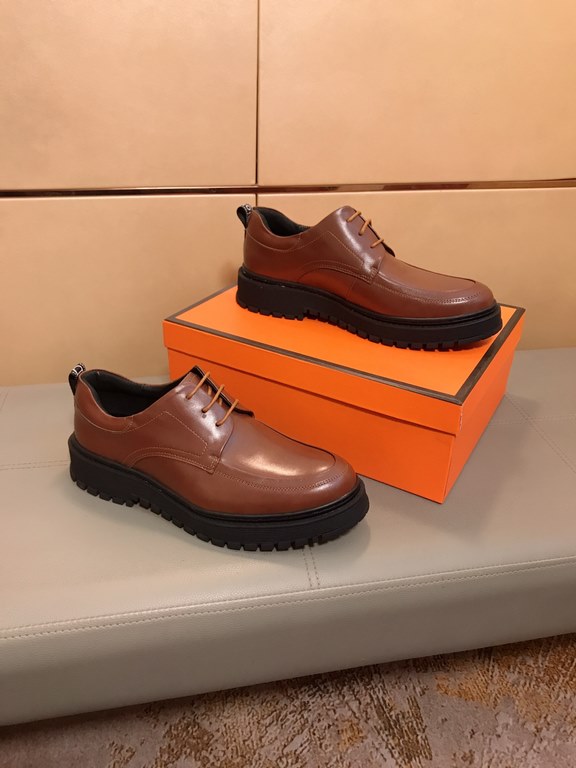 Factory    〈Dio〉 new casual casual business shoes   luxury fashion high-end products   perfect last plus top handmade, making this shoe immediately formed a strong aristocratic atmosphere, the selection of cowhide, sheep