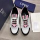 Factory   Dior's latest casual sneakers     Couples fashion explosive models,   version of the simple atmosphere,   fabric using imported cowhide with the original mesh,   comfortable and breathable mesh lining, the orig