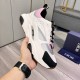 Factory   Dior's latest casual sneakers     Couples fashion explosive models,   version of the simple atmosphere,   fabric using imported cowhide with the original mesh,   comfortable and breathable mesh lining, the orig