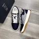 Factory   Dior's latest models of casual sneakers     Casual fashion explosion,   version of the simple atmosphere,   fabric using imported cowhide leather with the original fabric,   sheepskin lining, the original wear-