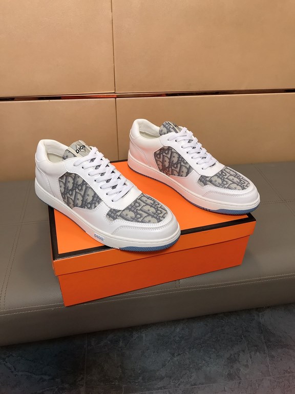 Factory price     [Dior Dior] new casual shoes, must explode models , using the trend of fashion shoes   the latest - explosive models   upper using imported cowhide leather   special printing fabric stitching design , s