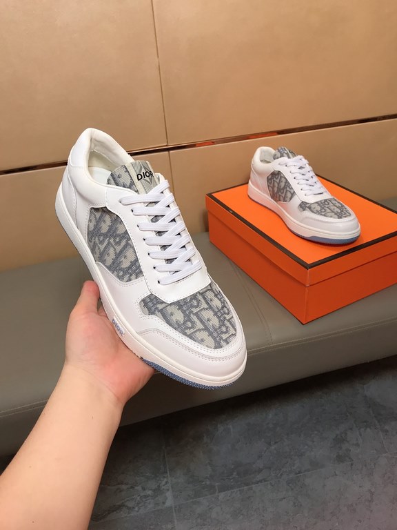 Factory price     [Dior Dior] new casual shoes, must explode models , using the trend of fashion shoes   the latest - explosive models   upper using imported cowhide leather   special printing fabric stitching design , s