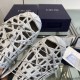 Men's Dior Warp Sandals Summer23The Dior Men's Dior Warp sandals were unveiled at the launch show in a casual style that's been reinterpreted in a futuristic spirit. Crafted from ultra-lightweight white rubber, they're a