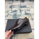 Dior ~ Size38-45D's new men's high-end men's business shoes, made of imported calfskin leather, hand-rubbed color change process, with cowhide liningpadded feet, imported Italian leather outsole, showing luxury!