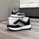 Factory   Dior new casual sneakers     Casual fashion explosion,   version of the simple atmosphere,   The fabric is made of imported cowhide with cloth,   breathable mesh lining, the original wear-resistant rubber outso