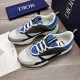 Factory   Dior's latest casual sneakers     Couples fashion explosive models,   version of the simple atmosphere,   fabric using imported cowhide with the original mesh,   comfortable and breathable mesh lining, the orig