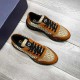 Factory   Dior's latest models of casual sneakers     Casual fashion explosion,   version of the simple atmosphere,   fabric using imported cowhide leather with the original fabric,   breathable mesh lining, the original