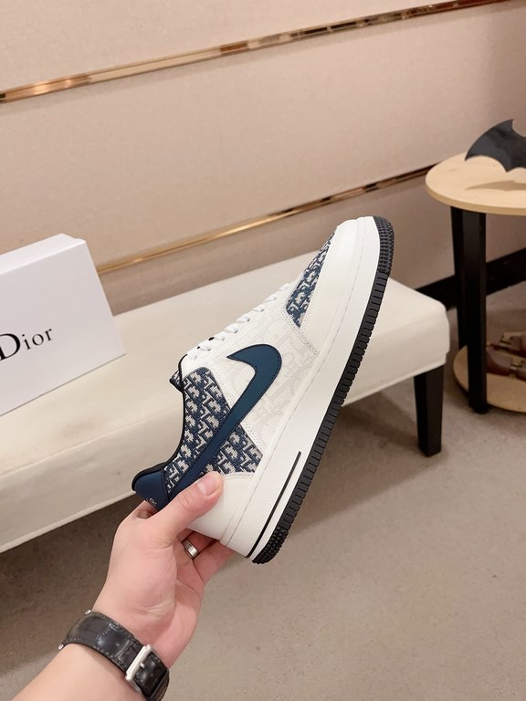 Factory price [Dior Dior] new casual sports style men's shoes, new spring and summer models design, perfect workmanship, lace-up lazy models to create the quality of the suitcase, Upper imported first layer cowhide, shee