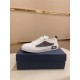 Factory price [Dior] new casual sports style men's shoes, new spring and summer models design, perfect workmanship, lace-up lazy models to create the quality of the suitcase, Upper imported first layer cowhide, senior sh