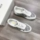 Factory   Dior new casual sneakers     Casual fashion pop models,   version of the simple atmosphere,   The fabric is made of imported cowhide leather with cloth,   sheepskin lining, the original wear-resistant rubber ou