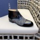 Dio Luxury Men's High Top Boots｜Handmade｜Imported cowhide leather inside and outside｜High-end fine craftsmanship｜Italy imported double leather outsole｜Wear a noble gentleman's taste｜The best last shape after careful adju