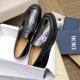 Factory     [Dior] Dior Hong Kong counter new casual men's shoes on the market official 11 production Italian original patent cowhide   water-dyed   leather lining European and American masters design perfect shape to cr