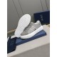 P Upgraded Dio~r   Fashion silhouette highlights the heavy texture. Crafted from cowhide  Dior-specific materials! With a Dior logo padded tongue and a foam sole, the ultra-lightweight, wear-resistant casual look adds a 