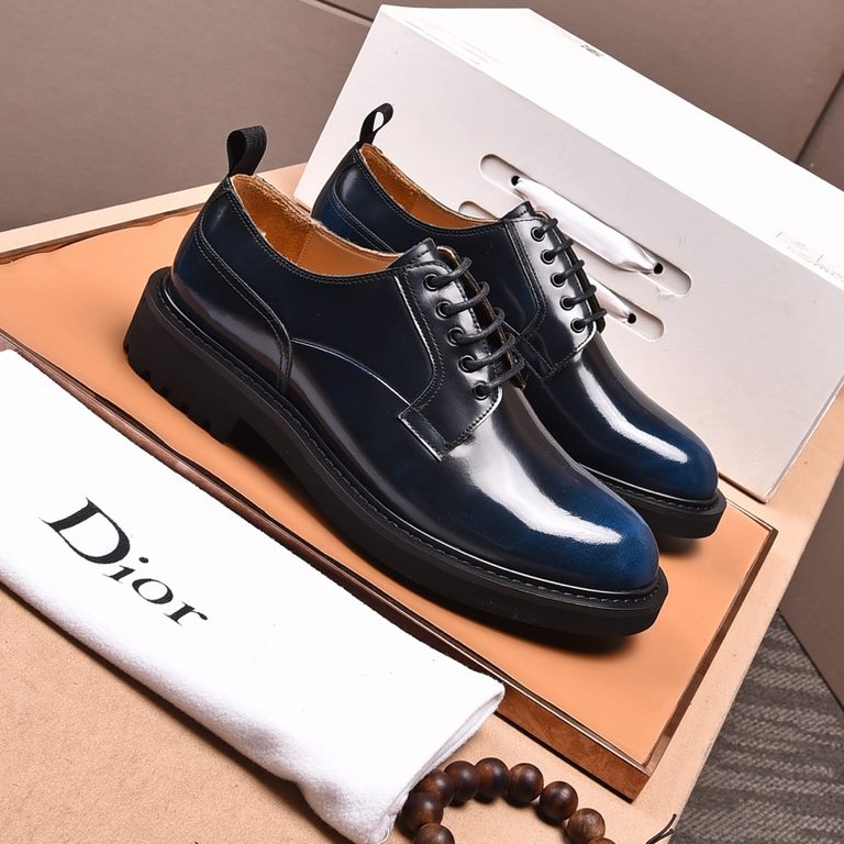 (water-dyed cowhide) original quality Dior - . Dior original single on behalf of the purchase of high-end shoes, fabric the use of Italian imports of rubbing color open edge beads cowhide  water-dyed cowhidecowhide  spec