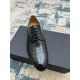 Dior ~ Size38-45D's new men's high-end men's business shoes, made of imported calfskin leather, hand-rubbed color change process, with cowhide liningpadded feet, imported Italian leather outsole, showing luxury!