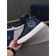 P Upgraded Dio~r   This B33 sneaker is a new take on the classic tennis shoe, with a sleek silhouette that emphasizes chunky texture. Crafted from cowhide leather with an Oblique print, they feature a padded tongue with 