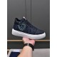 P Upgraded Dio~r   This B33 sneaker is a new take on the classic tennis shoe, with a sleek silhouette that emphasizes chunky texture. Crafted from cowhide leather with an Oblique print, they feature a padded tongue with 