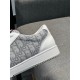 [Dior Dior 】 Men's Shoes High-end Brand Newest Masterpiece Imported Italian Original Specialized Cloth Fabric   Cowhide   Imported Sheepskin Lining  Original Packed Toe Rubber Outsole Soft and Comfortable, Make Walking M