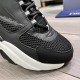 Factory   Dior's latest casual sneakers     Couples fashion explosive models,   version of the simple atmosphere,   fabric using imported cowhide with the original mesh,   comfortable and breathable mesh lining, the orig