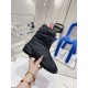 Factory price The highest version of Dior 2023 Dior fall and winter is the new runway models down wool boots snow boots original reproduction details exactly the right version of the new wool boots wind vane good-looking