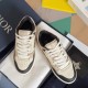 Top version low topDior Dior B57 Collection Couple's Casual Sneakers CD Skateboarding ShoesOriginal Purchase Developed Made This B57 mid-top sneaker is new to the Spring 2014 menswear collection, reinterpreting the baske