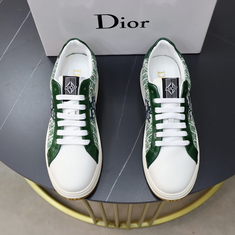 Factory  ♂  ♂  ♂Brand Dior DIORStandard code men's code 3844 (45 can be customized)Grade official website with the same high-quality men's shoesMaterial original leather material with sheepskin lining original non-slip w