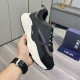 Factory   Dior's latest casual sneakers     Couples fashion explosive models,   version of the simple atmosphere,   fabric using imported cowhide with the original mesh,   comfortable and breathable mesh lining, the orig