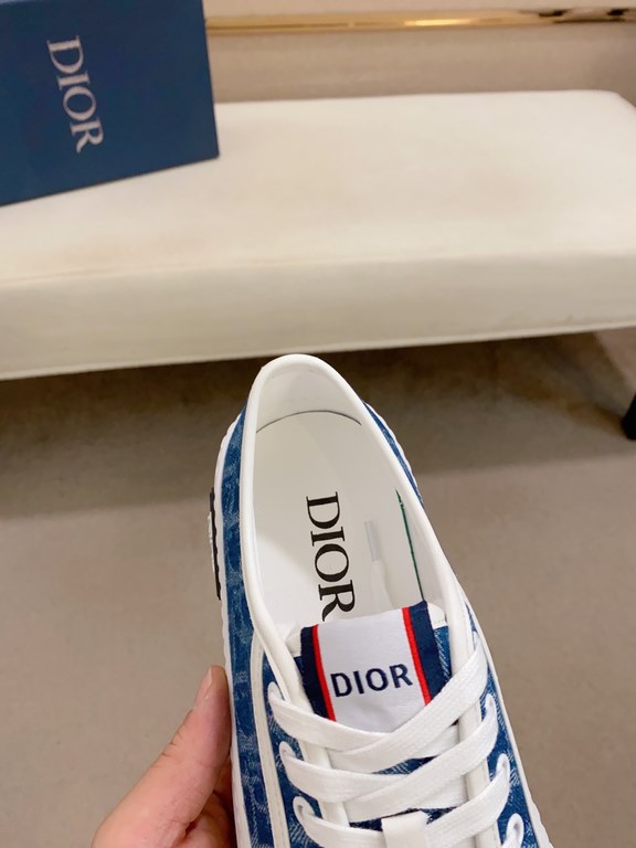 Factory price [Dior Dior] new casual sports style men's shoes, new spring and summer models design, perfect workmanship, lace-up lazy models to create the quality of the installed cabinet, Upper Imported official website