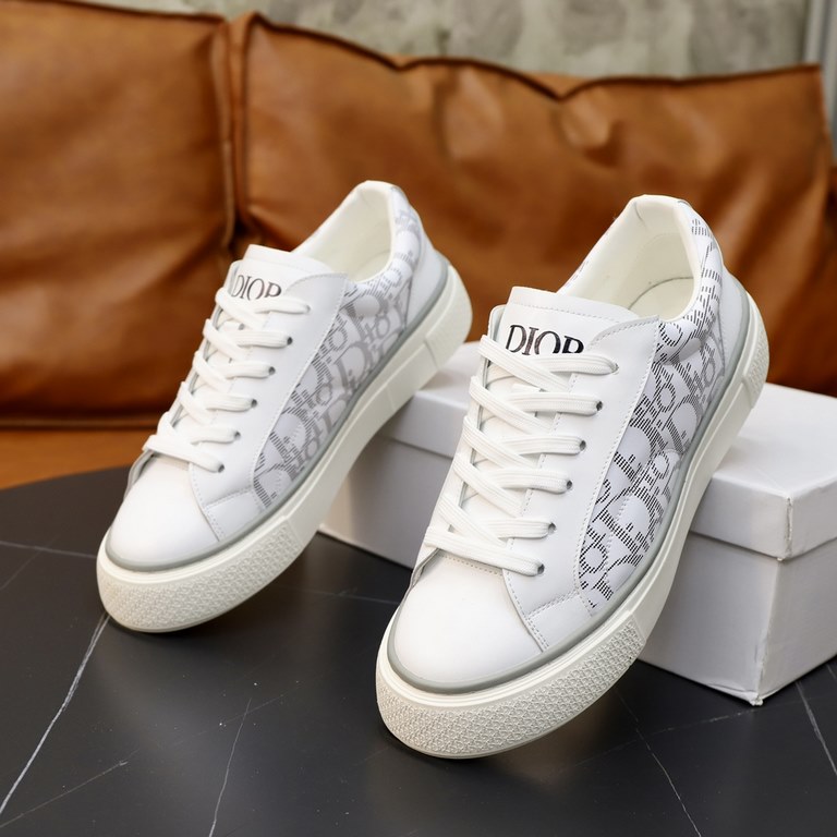 Factory  ♂  ♂  ♂Brand Dior DIORStandard code men's code 3844 (45 can be customized)Grade official website with the same high-quality men's shoesMaterial original leather material with sheepskin lining original non-slip w