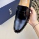 Dior Derby Shoes｜Leather soled formal shoes｜Meticulously crafted in open-edge beaded cowhide｜Water dyed cowhide lining｜With classic lace-up closure｜Side embossed logo｜Sheeny stacked heel for a touch of style｜Can be worn 